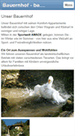 Mobile Screenshot of bauernhof-kaswurm.com